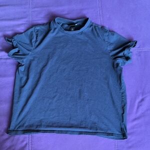 H&M Blue Short Sleeve Tee